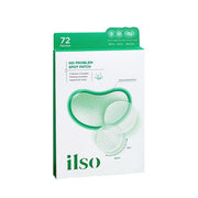 ProtoClinical k-beauty ilso No Problem Spot Patch 72P square product graphic with patch packaging, pale label areas, and a clean light background