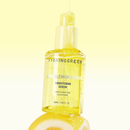 ProtoClinical k-beauty pale yellow beauty product silhouette centered on a light background with soft peach side tones.