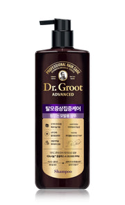 ProtoClinical k-beauty dark taupe beauty product silhouette on a soft beige and gray background.