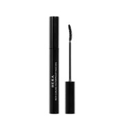 ProtoClinical k-beauty HERA RICH CURLING WATERPROOF MASCARA 6g dark vertical mascara silhouette with a pale beige side shape on a light background.