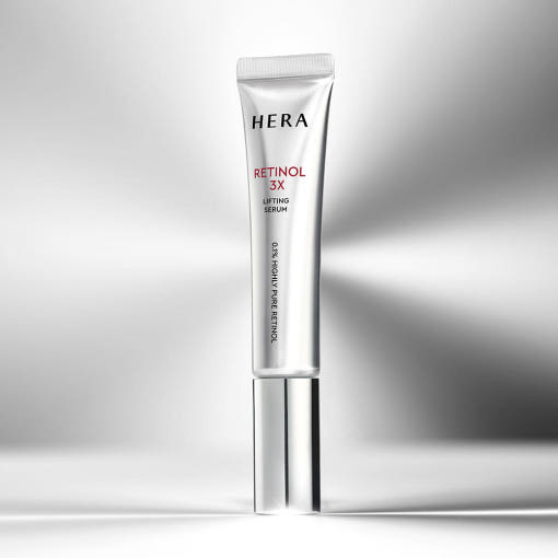 ProtoClinical k-beauty muted gray beauty product silhouette with dark horizontal bands on a pale background.
