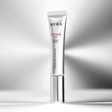 ProtoClinical k-beauty muted gray beauty product silhouette with dark horizontal bands on a pale background.