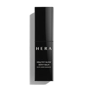ProtoClinical k-beauty HERA HEALTHY GLOW DEWY BALM 10g slim dark balm silhouette with pale side accents on a light background.