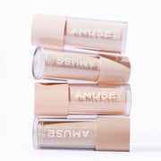 ProtoClinical k-beauty AMUSE Dew Wear Foundation 35ml SPF50+ PA++++ (4 Colors) mauve beauty product set on a light background
