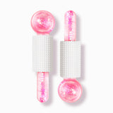 ProtoClinical k-beauty tall pink beauty product with pale mint side panels on a white background.