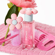 ProtoClinical k-beauty pink beauty product packaging with green accents on a light background.