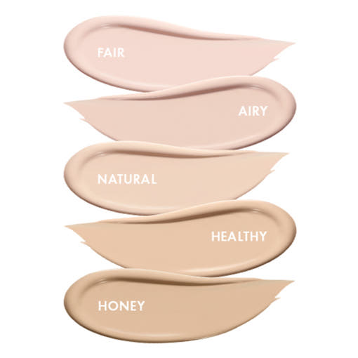 AMUSE AIRY PORE CUSHION SPF 50+ PA++++ SET 15g + 15g(Refill) (5 Colors) by ProtoClinical shown in a product packshot for a k-beauty makeup routine.