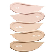 AMUSE AIRY PORE CUSHION SPF 50+ PA++++ SET 15g + 15g(Refill) (5 Colors) by ProtoClinical shown in a product packshot for a k-beauty makeup routine.