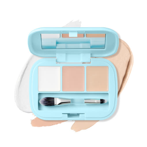 AMUSE Airy Spot Concealer Palette 3g by ProtoClinical shown in concealer palette packaging on a white background, highlighting the makeup presentation for a k-beauty routine.
