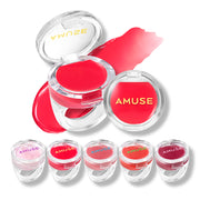 ProtoClinical k-beauty AMUSE Ring Lip Balm 0.9g (5 Colors) single lip balm packshot centered on a light background