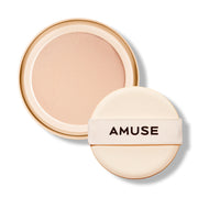 ProtoClinical k-beauty AMUSE Dew Jelly Master Cushion SPF38 PA+++ 15g [Refill] single refill cushion package in a centered square product shot on a white background