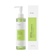 ProtoClinical k-beauty pale green beauty product silhouette with soft pink side accents on a white background.