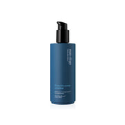 ProtoClinical k-beauty tall gray beauty product silhouette with soft peach side accents on a clean white background.