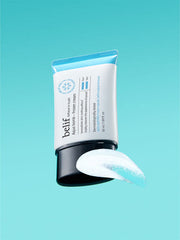 ProtoClinical k-beauty light beige beauty product detail on a pale neutral background.