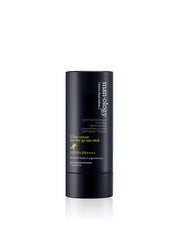 ProtoClinical k-beauty tall charcoal beauty product silhouette on a light neutral background.