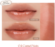 ProtoClinical k-beauty rom&nd SHEER TINTED STICK 2g (6 Colors) peach-brown rectangular cosmetic packaging in a clean promotional layout on a white background