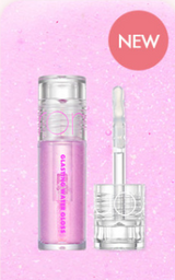 ProtoClinical k-beauty rom&nd Mini Tint (JUICY LASTING TINT/GLASTING WATER TINT/GLOSS) (6 Colors) tall vertical shade strip graphic with a lavender-pink gradient and slim format