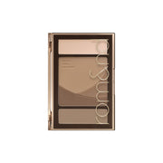 ProtoClinical k-beauty rom&nd Better Than Contour 20.5g (2 Colors) shown as a single square tan contour compact centered on a white background with pale blue side bands