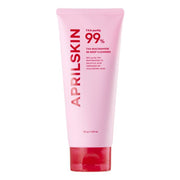 ProtoClinical k-beauty APRILSKIN TXA Niacinamide 99 Deep Cleanser 120ml single upright pink cleanser tube centered on a white background with pale blue side accents.