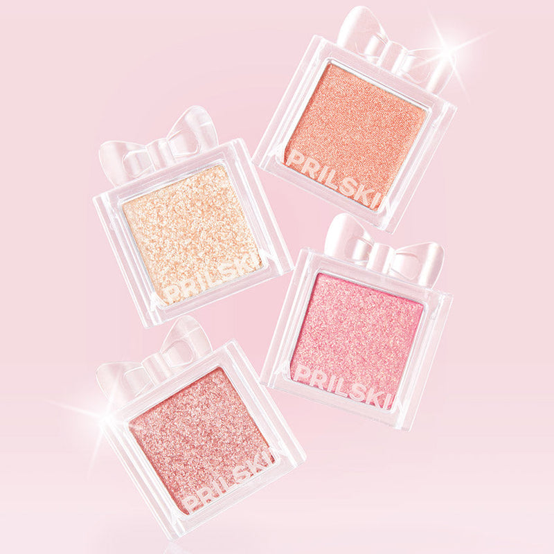 APRILSKIN Slide Pocket Single Shadow by ProtoClinical displayed in a clean front-facing packshot highlighting the single shadow compact for a k-beauty makeup routine.