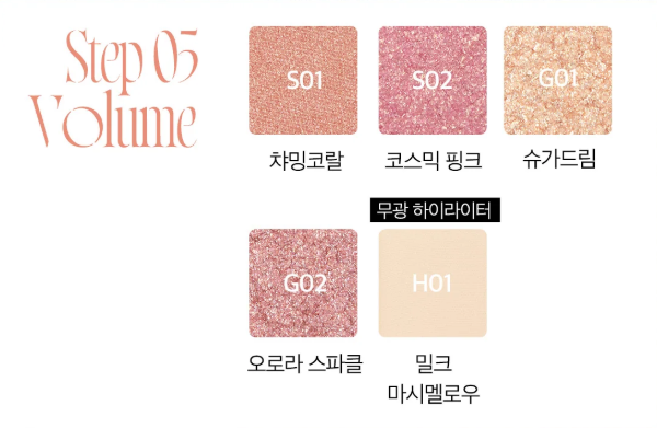 APRILSKIN Slide Pocket Single Shadow by ProtoClinical presented in a wide promotional makeup graphic highlighting the compact and branding for a k-beauty routine.