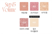 APRILSKIN Slide Pocket Single Shadow by ProtoClinical presented in a wide promotional makeup graphic highlighting the compact and branding for a k-beauty routine.