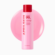 APRILSKIN TXA Niacinamide 99 Milky Toner 150ml by ProtoClinical displayed in a polished skincare layout, highlighting the milky toner packaging for a k-beauty routine.