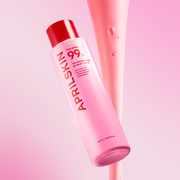 APRILSKIN TXA Niacinamide 99 Milky Toner 150ml by ProtoClinical presented in a branded product graphic with bottle packaging and skincare details for a k-beauty routine.