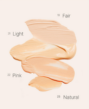 APRILSKIN Hero Cushion SPF50+ PA++++ Set 12g+12g(Refill) by ProtoClinical shown in product packaging for a k-beauty makeup routine.