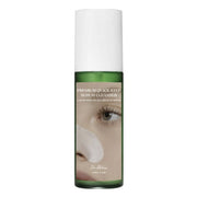 ProtoClinical k-beauty pale beige beauty graphic with a centered vertical form on a white background.