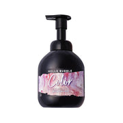 ProtoClinical k-beauty [mise en scene] Hello Bubble Color Pink Shampoo 400ml single upright shampoo bottle on a white background.