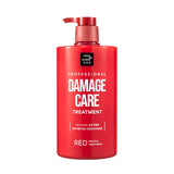 ProtoClinical k-beauty [mise en scene] Damage Care Red Protein Conditioner 1000ml single upright conditioner bottle on a white background.