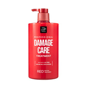 ProtoClinical k-beauty [mise en scene] Damage Care Red Protein Conditioner 1000ml single upright conditioner bottle on a white background.