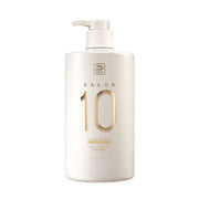 Mise en Scène Salon 10 Protein Shampoo for Damaged Hair 990 ml bottle on a white background.