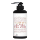 APLB Vitamin Pure Collagen Body Wash 300ml by ProtoClinical displayed in front-facing bottle packaging on a white background, highlighting the product label for a k-beauty body care routine.