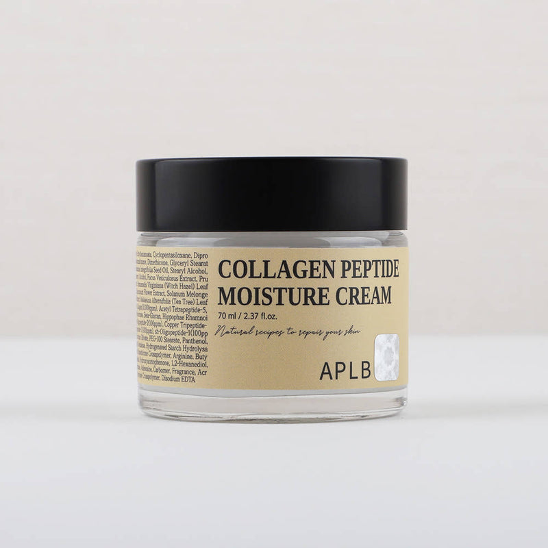 ProtoClinical k-beauty APLB Collagen Peptide Cream Moisturizer 70ml single upright cream package centered on a light background