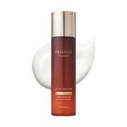 ProtoClinical k-beauty muted plum cosmetic product packaging with pale side accents on a light background.