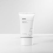 ProtoClinical k-beauty MISSHA All-Around Safe Block Zero Vegan Sun SPF50+ PA++++ 50ml single sunscreen packaging shown in a centered square packshot.