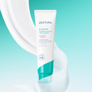 AESTURA A-CICA 365 SOOTHING REPAIR CREAM pH4.5 60ml by ProtoClinical shown in a clean skincare product shot on a white background, highlighting the soothing cream packaging for a k-beauty routine.