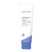 ProtoClinical k-beauty AESTURA ATOBARRIER 365 BODY CREAM 250ml single upright pale blue body cream tube centered on a white background