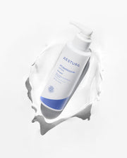 ProtoClinical k-beauty AESTURA ATOBARRIER 365 LOTION 150ml single upright pale blue lotion bottle centered on a clean white background