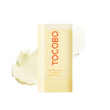 ProtoClinical k-beauty TOCOBO Vita Waterproof Sun Stick SPF50+ PA++++ 18g single sun stick packaging on a clean white background