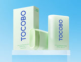 ProtoClinical k-beauty TOCOBO Cica Cooling Sun Stick SPF50+ PA++++ 18g single sun stick packaging on a clean white background.