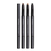 ProtoClinical k-beauty CORINGCO Soft Triangle Eyebrow 0.17g (3 Colors) single slim dark eyebrow pencil standing upright on a white background