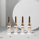 ProtoClinical k-beauty CORINGCO GOLD PEELING 28DAYS SERUM 3g X 4ea SET boxed serum set packaging shown upright in a studio product layout