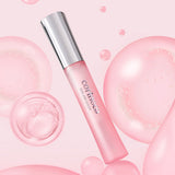 ProtoClinical k-beauty CORINGCO PINK COLLAGEN POWER EYELASH SERUM 13ml single upright eyelash serum tube centered on a white background