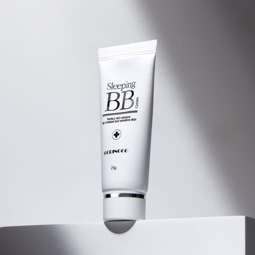 ProtoClinical k-beauty CORINGCO SLEEPING BB CREAM 25g single BB cream package shown upright on a clean light background