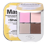 ProtoClinical k-beauty soft pink beauty graphic with a dark plum lower-right accent on a pale background.