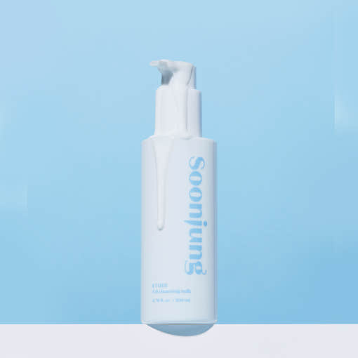 ETUDE Soonjung 5.6 Cleansing Milk 200ml by ProtoClinical shown in a close product image with visible bottle and label details for a k-beauty skincare routine.