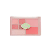 ProtoClinical k-beauty ETUDE Play Multi Eyes #Milky Berry 6.8g single rosy pink eyeshadow palette centered on a light background with deeper berry side accents